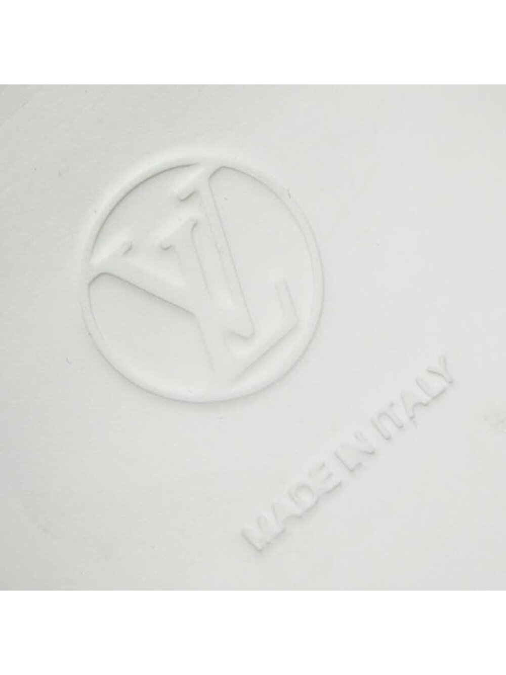 Louis Vuitton Monogram LV A-light Line 39 White Navy Brown Leather Sneaker - Picture 8 of 9